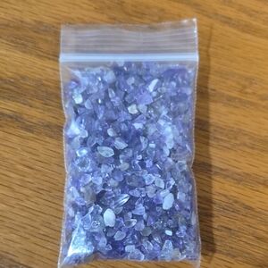 Mixed Media Purple Gemstones